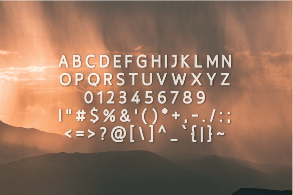 Matrixoe Font PNG with transparent background - Preview 2