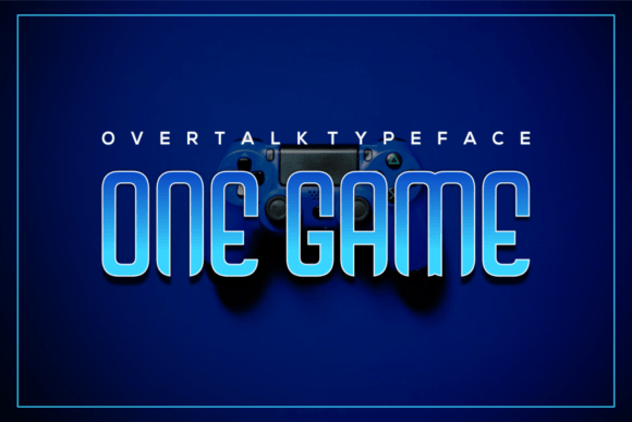 Overtalk Font PNG with transparent background - Preview 1
