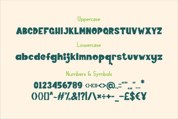 Pongky Font PNG with transparent background - Preview 3