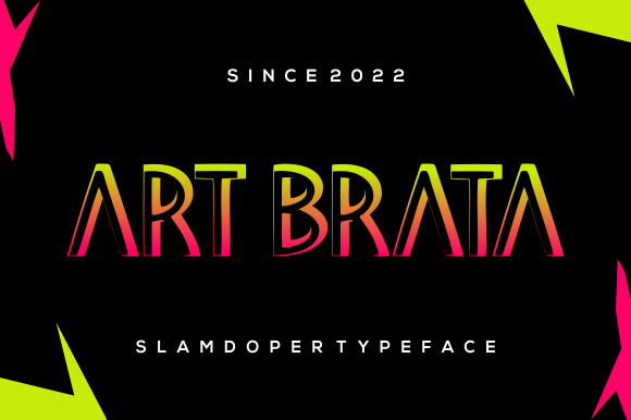 Slamdoper Font PNG with transparent background - Preview 1