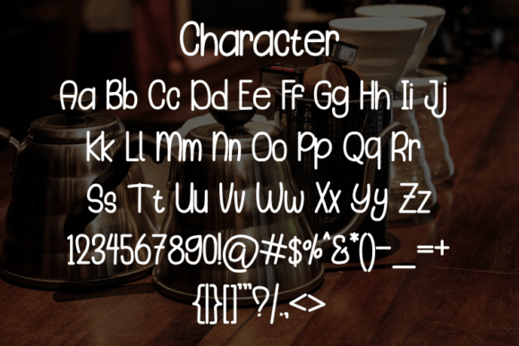 Bensos Font - Preview 1