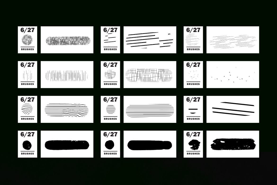 COMICS & HALFTONE: PROCREATE BRUSHES - photo 3