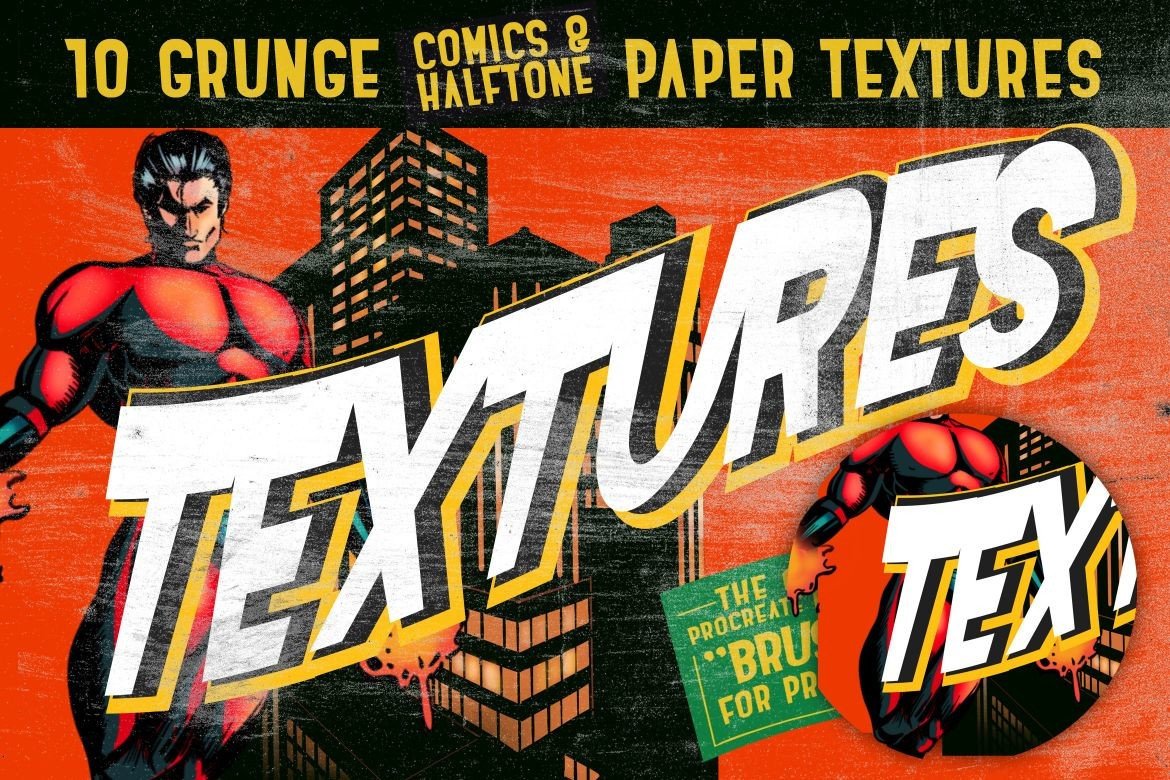 COMICS & HALFTONE: PROCREATE BRUSHES - photo 7