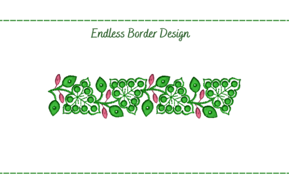 Endless Floral Border