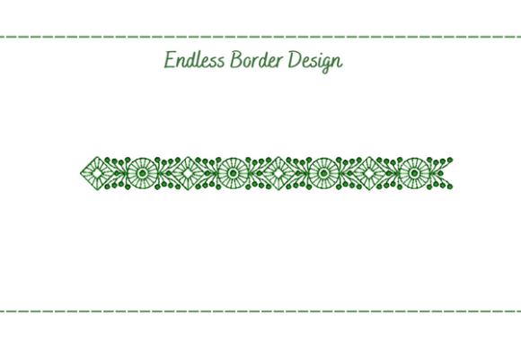 Endless Floral Border