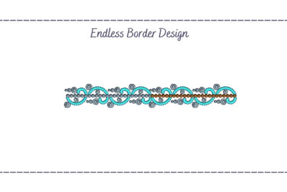 Endless Floral Border