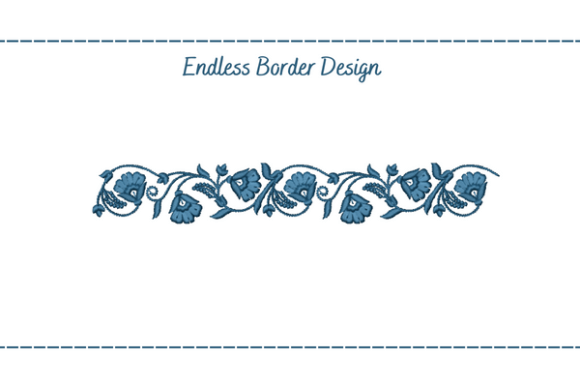 Endless Floral Border