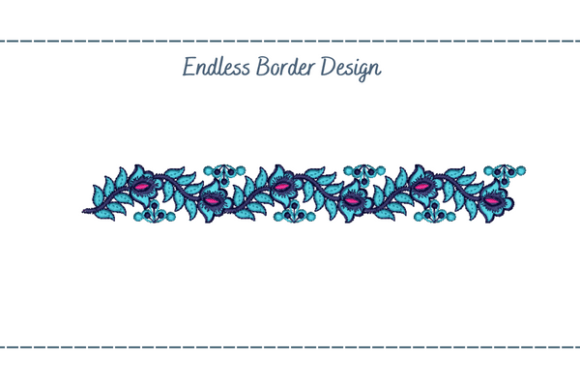 Endless Floral Border