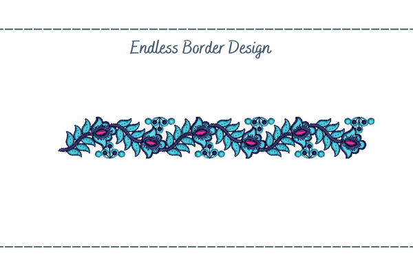 Endless Floral Border