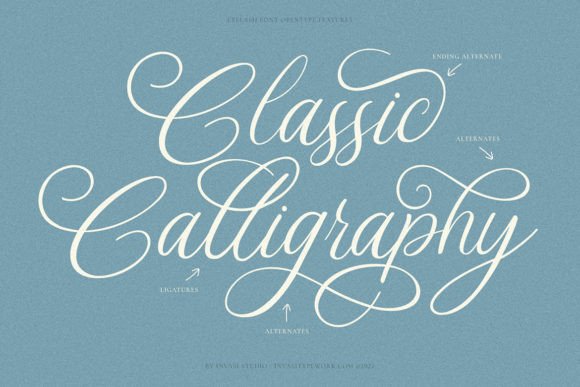 Eyelash Font - Preview 1