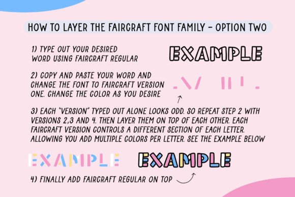 Faircraft Font - Preview 4