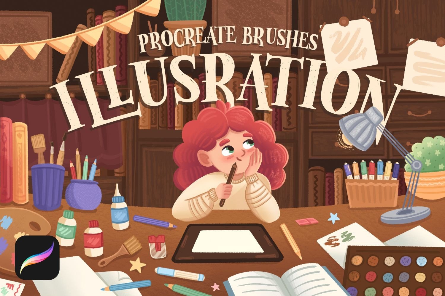 ILLUSTRATION BRUSHES 2: PROCREATE BRUSHES - photo 1