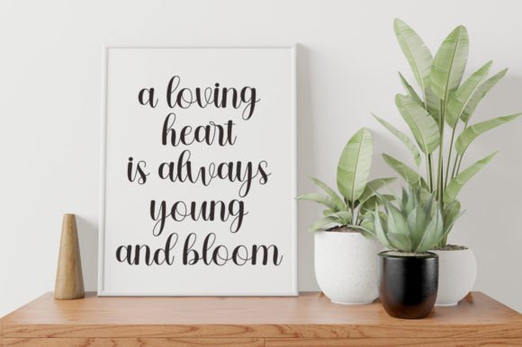 Jallia Love Font PNG with transparent background - Preview 5