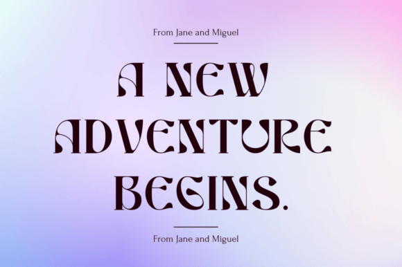 Mazreha Font font preview - 6