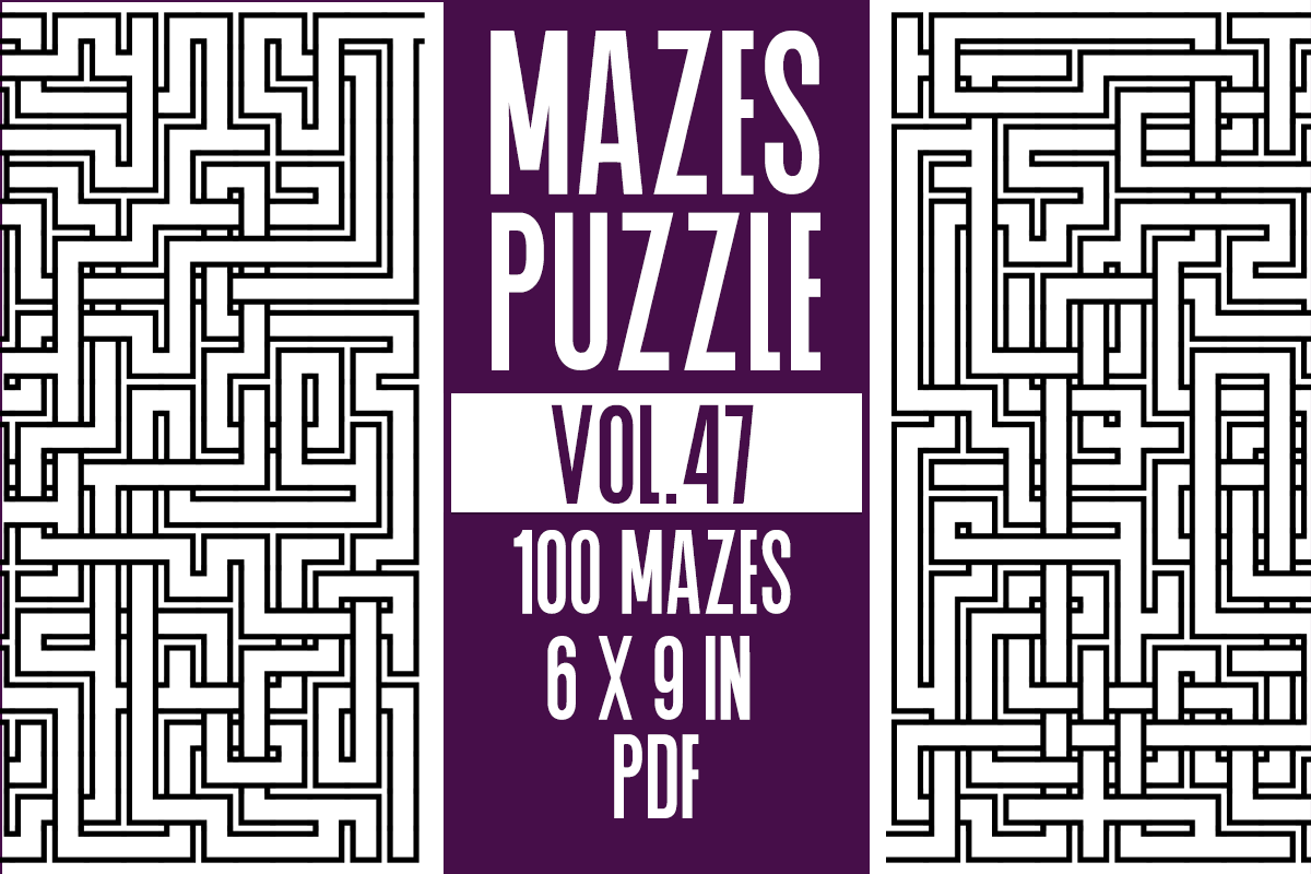 Pretty Maze Graphics Maze Graphic by Rafdil · Creative Fabrica
