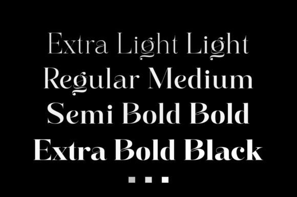 Mingolia Display Font PNG with transparent background - Preview 4