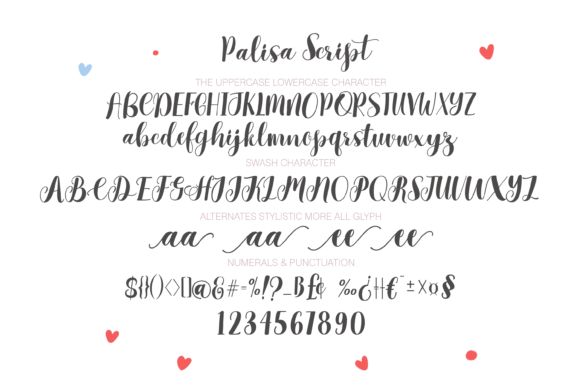 Palisa Font font preview - 1