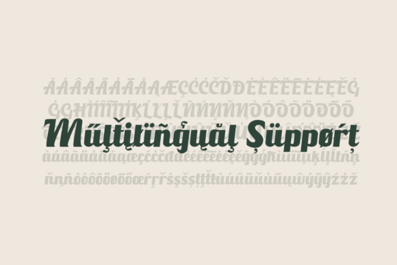 Pinehills Font PNG with transparent background - Preview 3