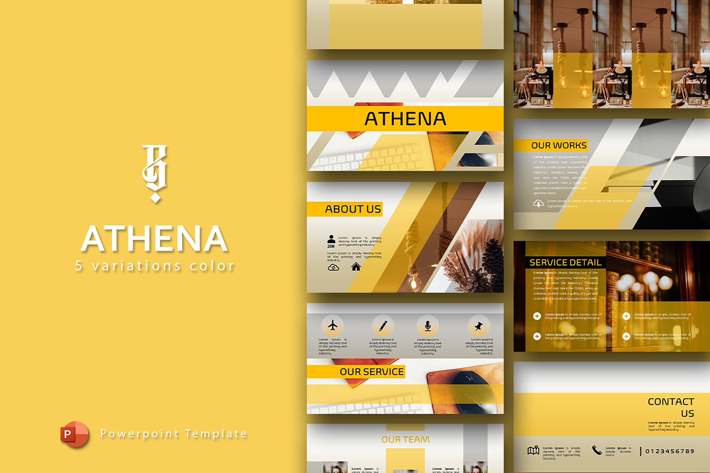 Powerpoint - Athena Graphic by brightonexart · Creative Fabrica