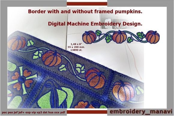 Pumpkins Border