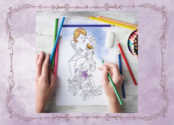 Statue Boy Adult Coloring Book Graphic Coloring Pages & Books Adults By Irish Solo