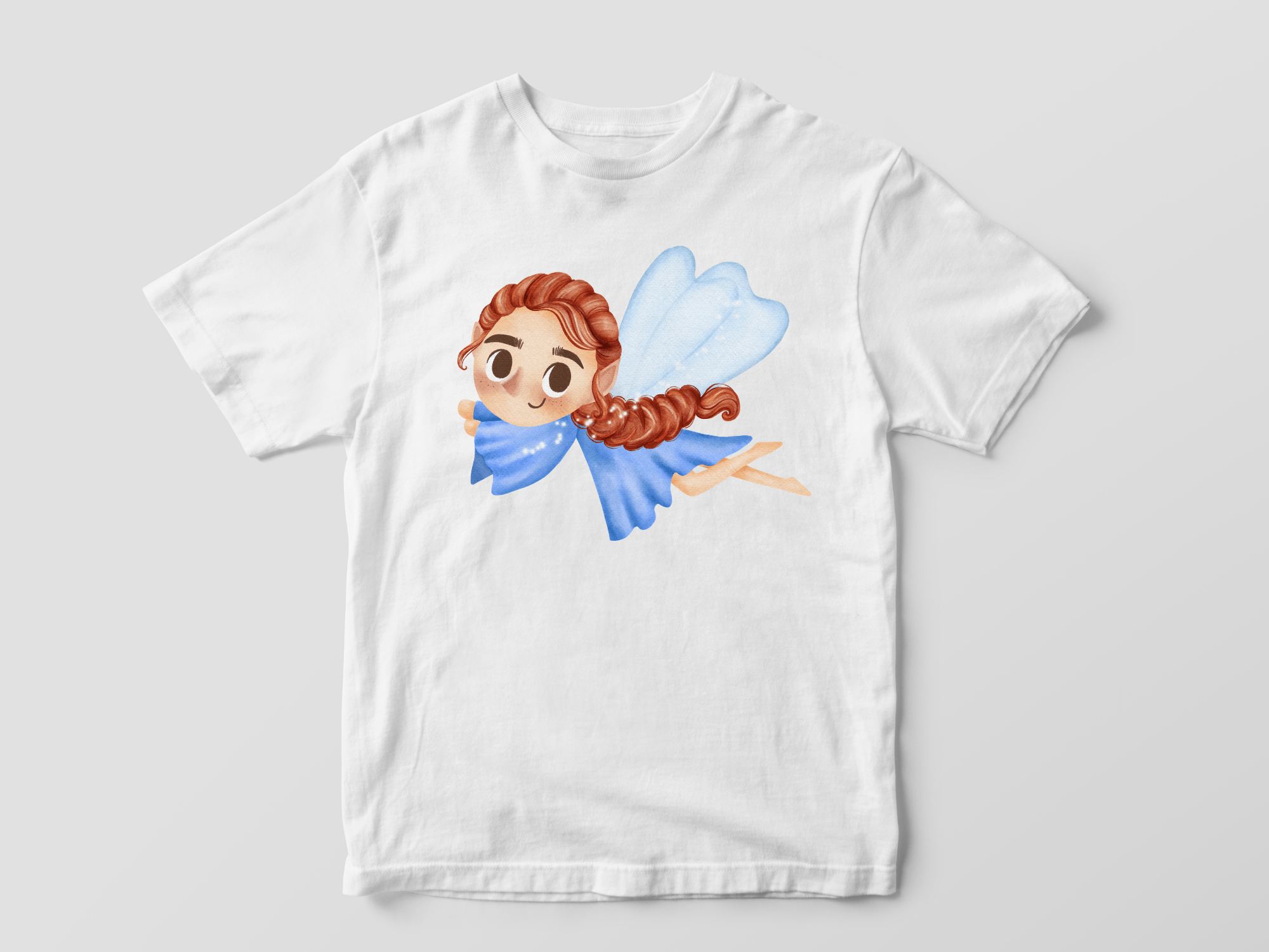 Tooth Fairy Watercolor Digital Clipart - photo 9