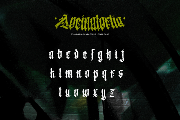 Aveinatortia Font - Preview 6