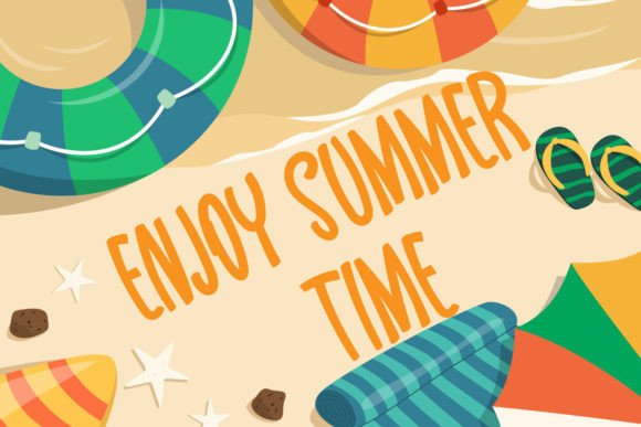 Beauty Summer Font - Preview 1
