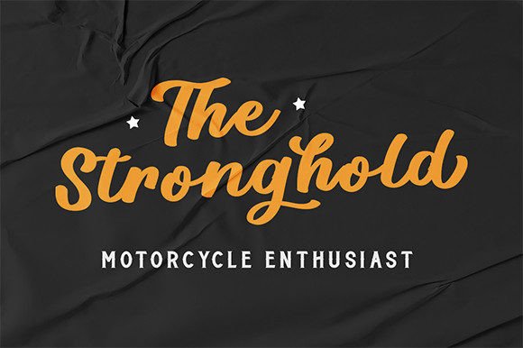 Black Vintage Font - Preview 2