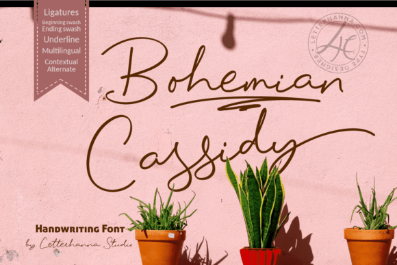 Bohemian Cassidy Font - Preview 1