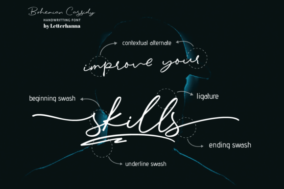 Bohemian Cassidy Font - Preview 2