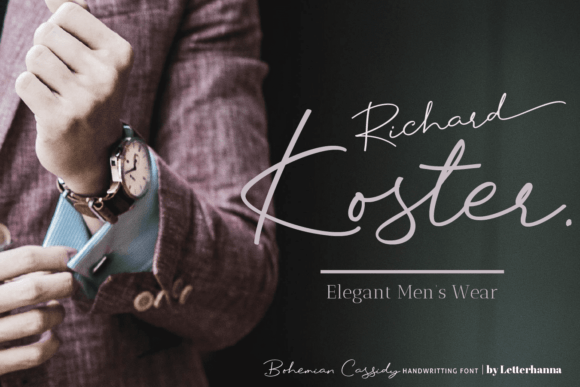Bohemian Cassidy Font - Preview 4