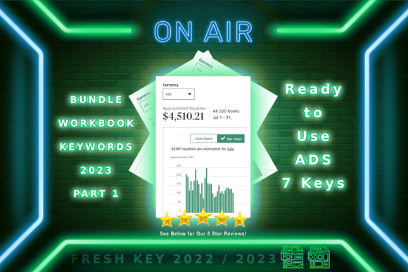 Bundle Workbook KDP Keywords 2023 Part 1 Graphic KDP Keywords By Artory