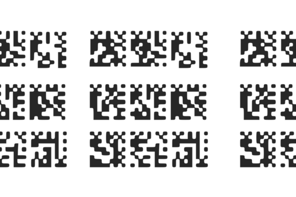 Datamatrix Font - Preview 2