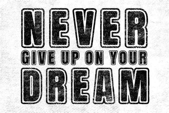 Dream Big Font - Preview 3