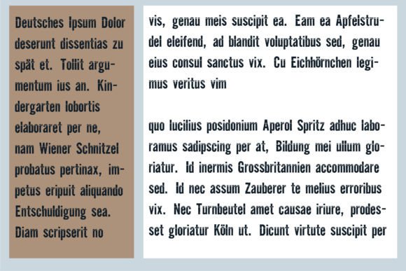 Duplicity Font - Preview 6