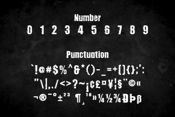 Event Font - Preview 1