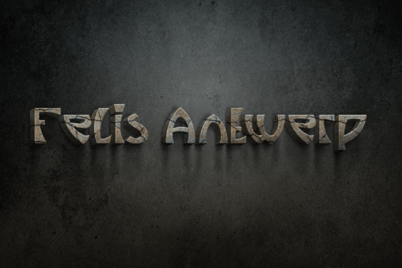 Felis Antwerp Font PNG with transparent background - Preview 2