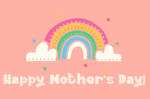 Hello Rainbow Font PNG with transparent background - Preview 2