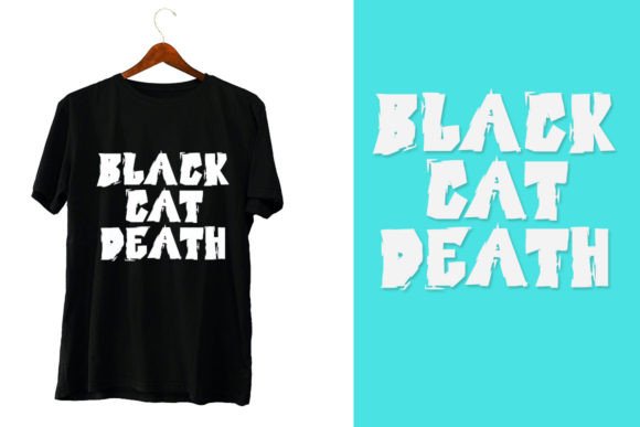Jenglot Helloween Font PNG with transparent background - Preview 2
