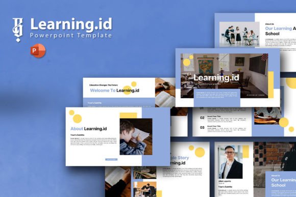 Preview of Powerpoint - Learning ID education presentation template