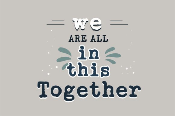 Rustic Type Font PNG with transparent background - Preview 1
