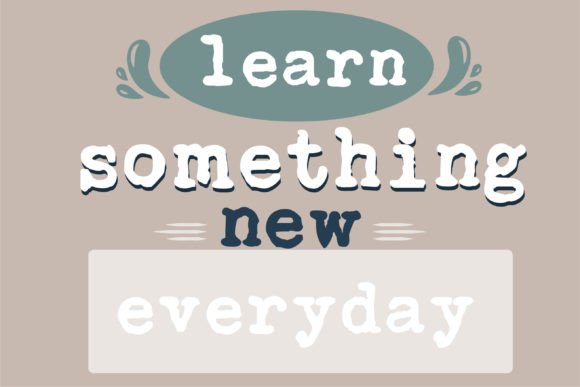 Rustic Type Font PNG with transparent background - Preview 5