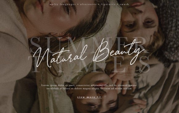 Selliboy Font PNG with transparent background - Preview 3