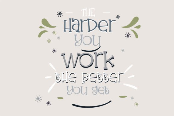 Snicket Font PNG with transparent background - Preview 3