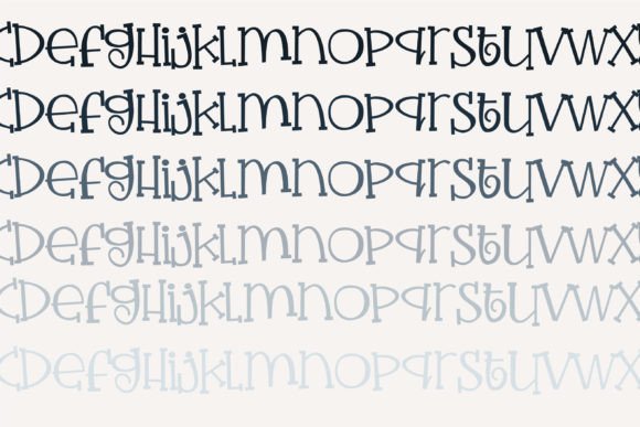 Snicket Font PNG with transparent background - Preview 5