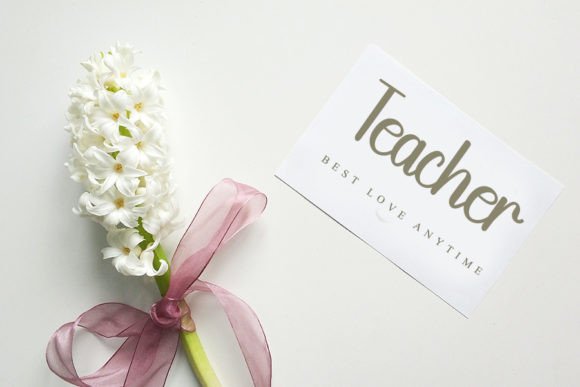 Back to School Font - Preview 3