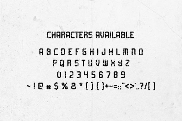 Brain Volt Font - Preview 1