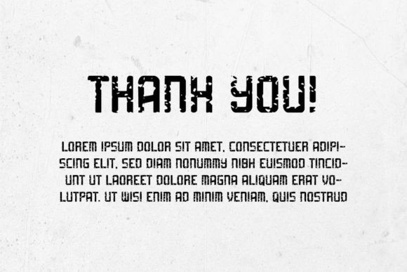 Brain Volt Font - Preview 2