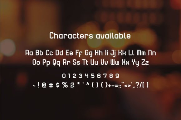 Clusted Font - Preview 1